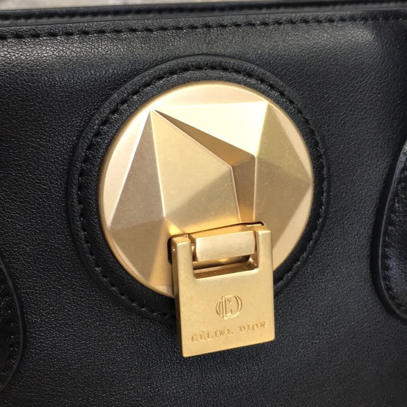 🛍️ Celine Dion Women's Octave Leather Satchel - Picture 16 of 16